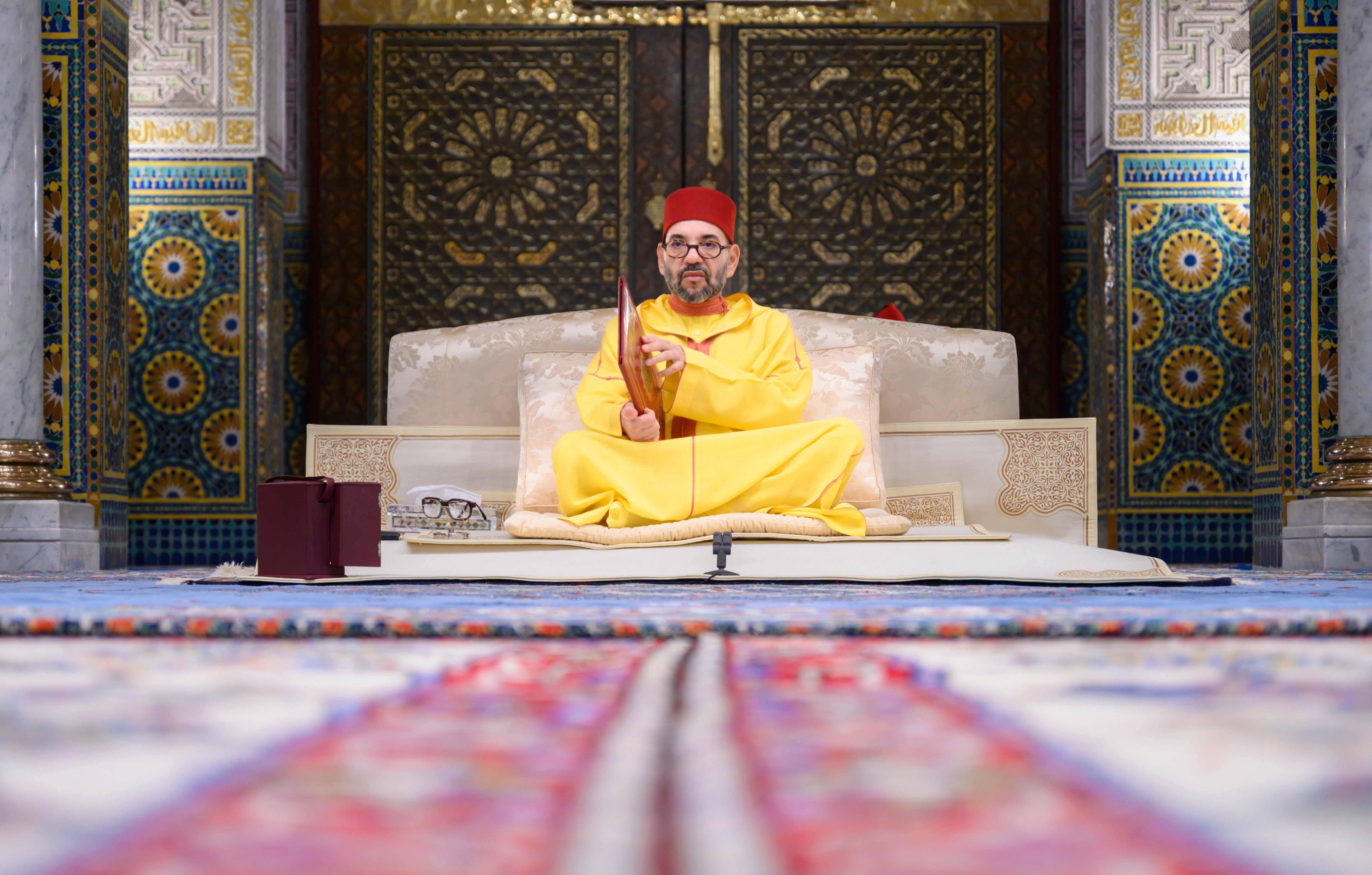 S.M. le Roi, Amir Al Mouminine, préside la quatriéme causerie religieuse du mois sacré de Ramadan