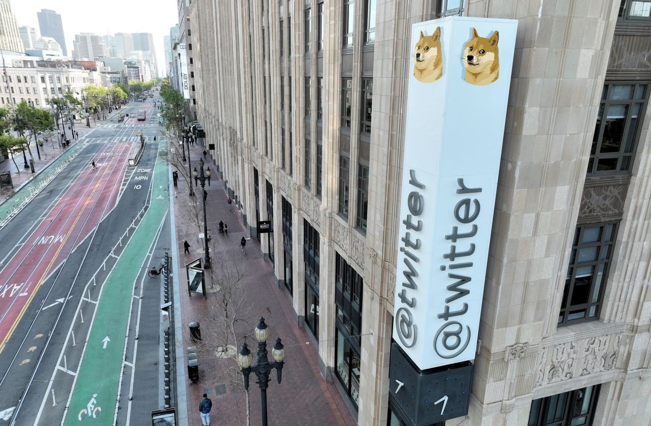 Twitter remplace son logo par celui du Dogecoin, la crypto-monnaie explose