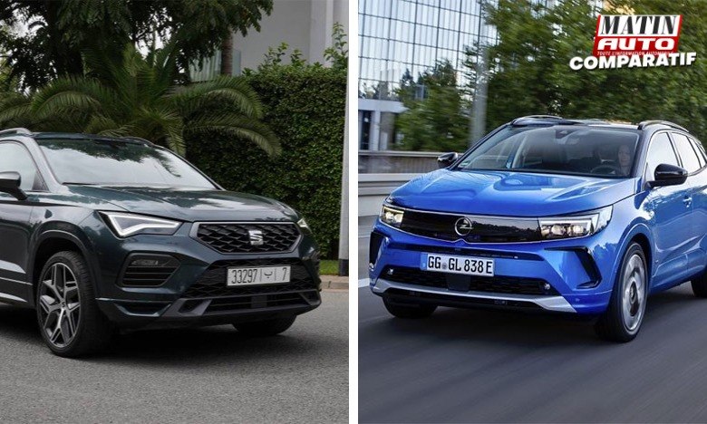 Seat Ateca vs Opel Grandland : un duel captivant entre SUV compacts  