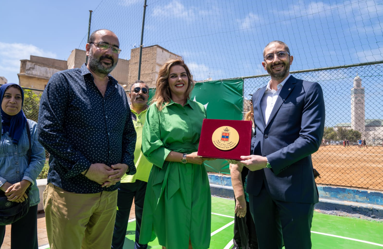 Casablanca: inauguration d'une aire d'activités sportives et récréatives dans le quartier Derb Taliane 