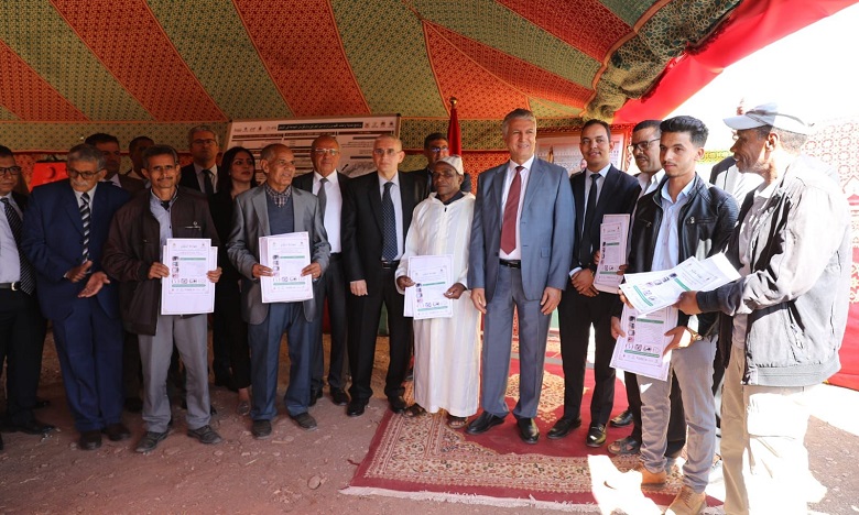 Ouarzazate : Sadiki visite et lance des projets de développement agricole et rural 
