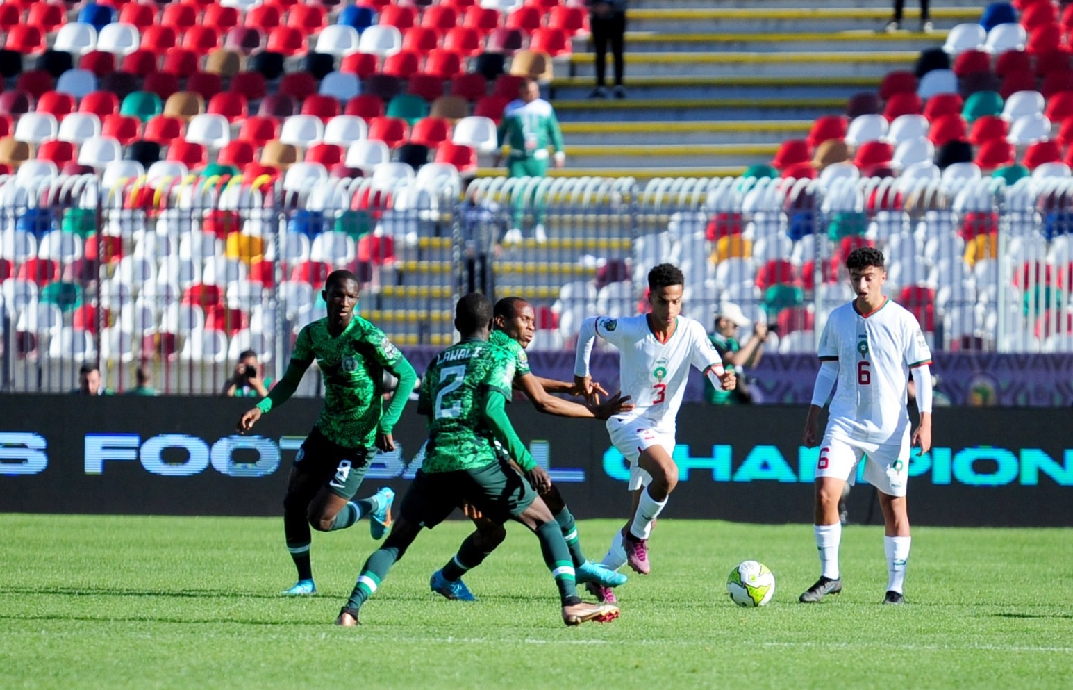 L'équipe nationale a poinçonné son ticket pour les quarts de finale de la Coupe d'Afrique des Nations U17 TotalEnergies, après sa victoire sur son homologue nigériane (1-0).