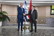 Nasser Bourita reçoit le président de la Knesset Amir Ohana   