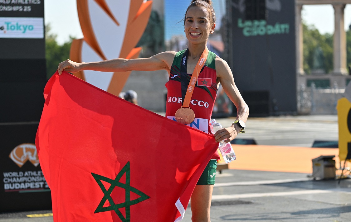 Mondiaux d'athlétisme : Fatima Ezzahra Gardadi remporte la médaille de bronze