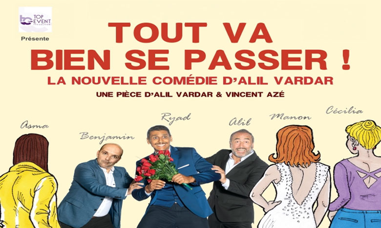 «Tout va bien se passer»: La nouvelle pièce du comédien belge Alil Vardar en tournée au Maroc 