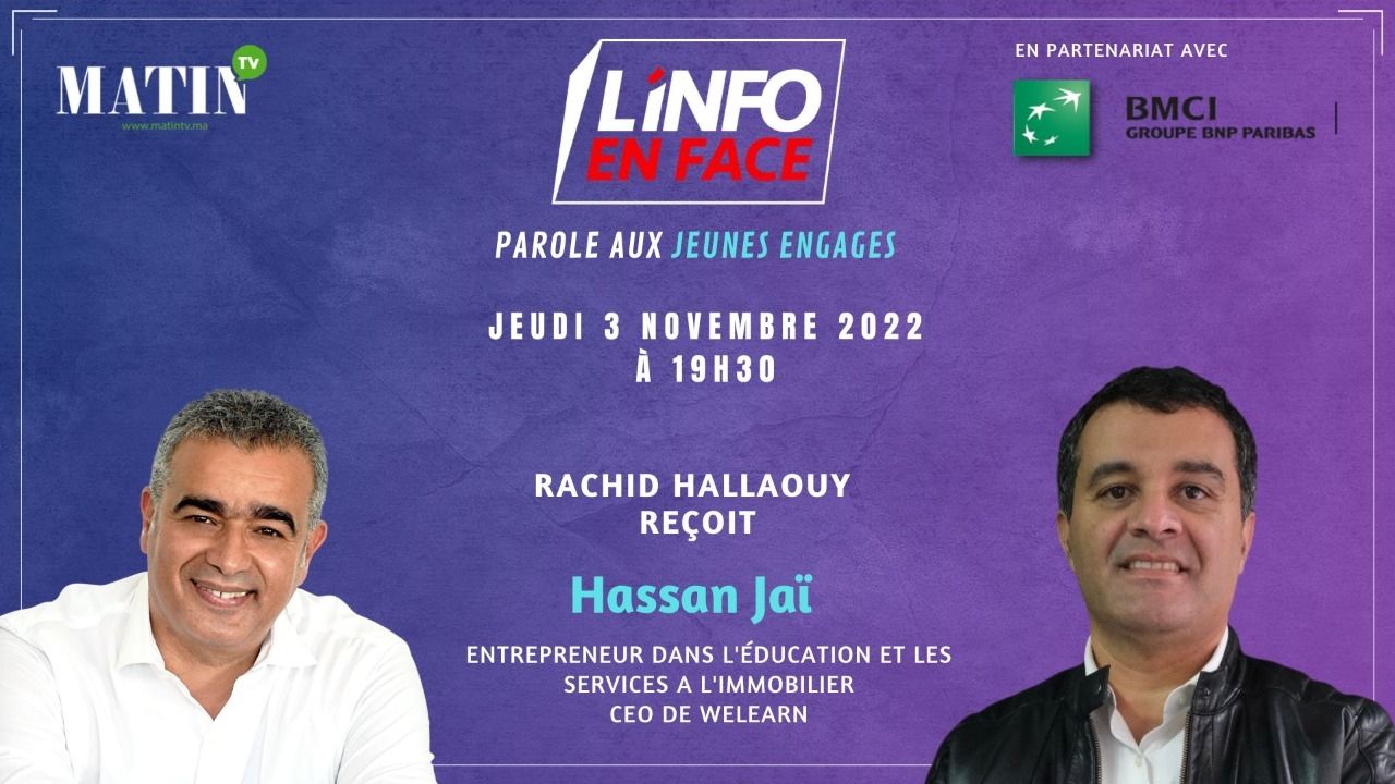 Live : L'Info en Face spécial jeunes engagés avec Hassan Jaï