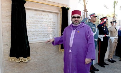 S.M. le Roi inaugure un Centre d'addictologie à Benslimane