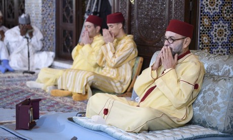 S.M. le Roi, Amir Al Mouminine, préside la deuxième causerie religieuse du mois sacré de Ramadan