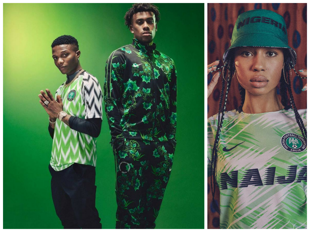 La collection spéciale Coupe du Monde des maillots du Nigeria fait un carton chez les amateurs de mode.